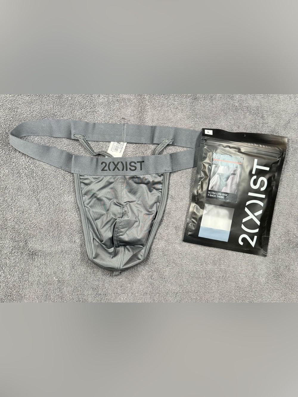 2xist Men's Sliq Micro ultra low rise y-back thong